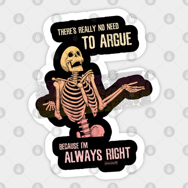 Amirite? Sticker by Tommy Devoid